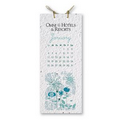 Seed Paper Hanging Calendar